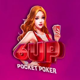 Logo of 6 Up Pocket Poker from FlipLuck at Captain Cooks Casino