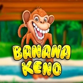 Banana Keno slot logo by Caleta Gaming at Captain Cooks CasinoBanana Keno