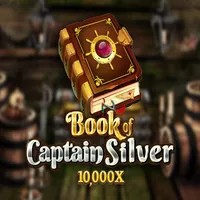 Book of Captain Silver slot logo by All41 Studios at Captain Cooks CasinoBook of Captain Silver
