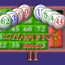 Champion Bingo II slot logo by FBM at Captain Cooks CasinoChampion Bingo II