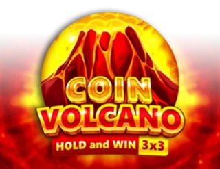 Logo of Coin Volcano from 3 Oaks Gaming at Captain Cooks Casino