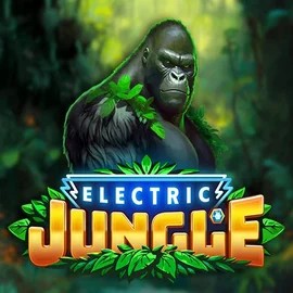 Electric Jungle logo by Atomic Slot Lab at Captain Cooks CasinoElectric Jungle