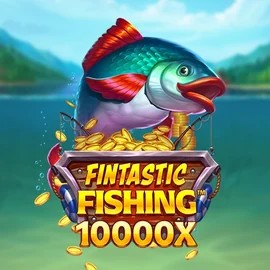 Fintastic Fishing slot logo by Foxium at Captain Cooks CasinoFintastic Fishing