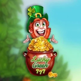 Lucky Green slot logo by betiXon at Captain Cooks CasinoLucky Green