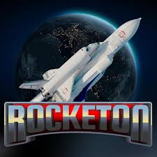 Rocketon logo by Galaxsys at Captain Cooks CasinoRocketon